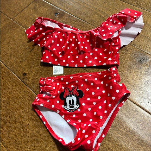 Disney swimsuit two piece girls size 2t - Picture 1 of 3